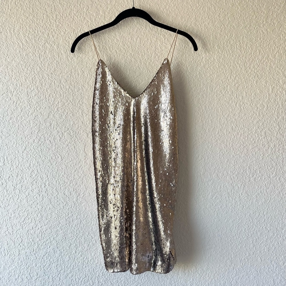 Toby Heart Ginger Sequin Mini Dress